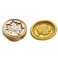 thumbnail image 2 of Cabeza De Sello Serie de plantas Cabeza de sello Cabeza de cobre en relieve 3D para tarjeta de boda (Flor de durazno) Sywqhk Libre de BPA, 2 of 9