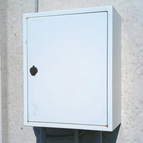 OUNONA 6Pcs Black Rainproof Door Lock Cover with Easy Installation for Outdoor Use