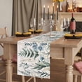 thumbnail image 2 of Botanical Floral 72 Inch Table Runner, Vintage Watercolor Flowers Farmhouse Dresser Scarf Cotton & Linen Tablerunner for Dining/Kitchen Island/Holiday Party Décor 13" x 72", 2 of 9
