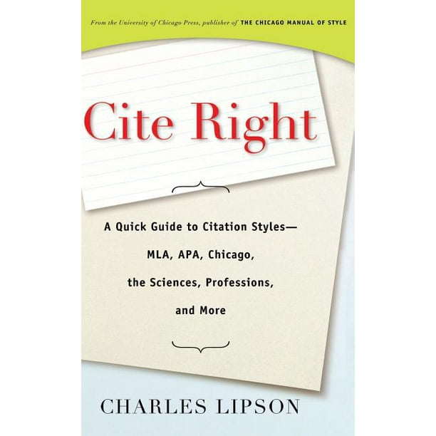 Chicago Guides to Writing, Editing, &amp; Publishing Cite