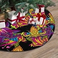 thumbnail image 3 of FMSHPON Ornament Xmas Christmas Tree Skirt Stand Mat for Holiday Party Decoration Indoor Outdoor 48 inches, 3 of 3