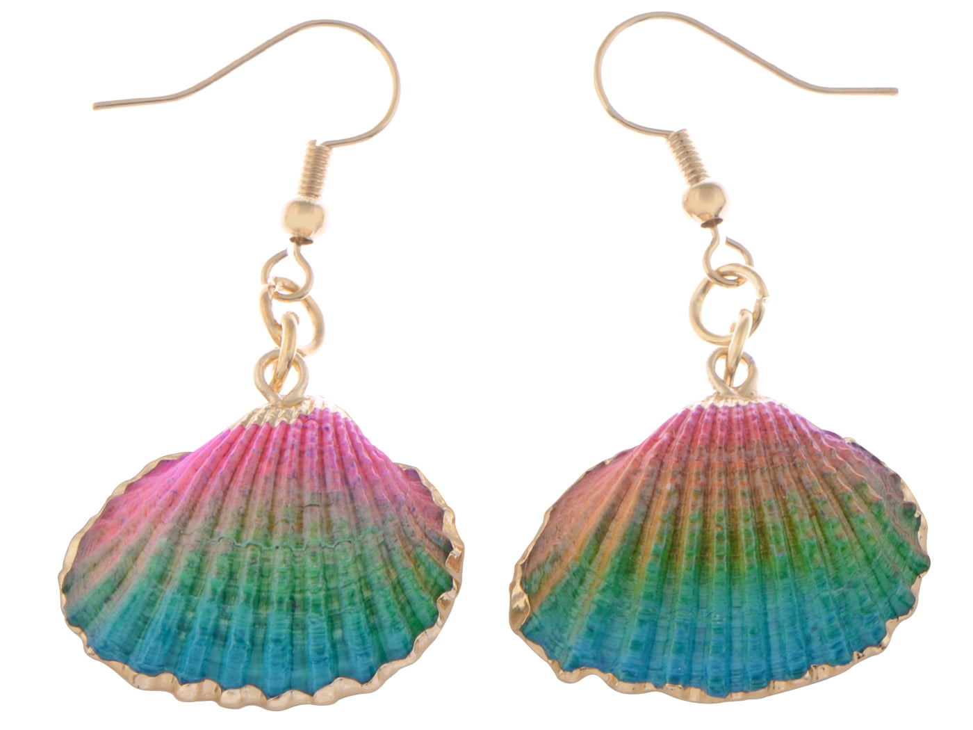 sea shell dangle earrings