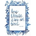 thumbnail image 2 of Popp, Grace 25x32 White Modern Wood Framed Museum Art Print Titled - Love Quote I, 2 of 4