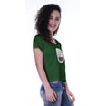 thumbnail image 4 of Moomaya T-shirt à Manches Courtes pour Femmes avec Col Rond, Patch à Paillettes, Coupe Décontractée - FO, 4 of 7