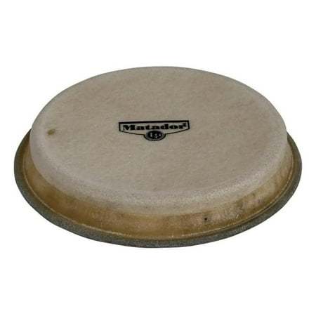 Matador Bongo Head - 7-1/4 Inch Rawhide - Small Mounted Percussion Instrument - Traditional Sound & Quality - For Bongos, Drumming, Music Performance