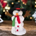 thumbnail image 4 of Walbest Singing And Dancing Snowman Plush Toy Musical Santa Claus Doll with Christmas Songs for Kids Rocking Snowman Decoration, 4 of 7