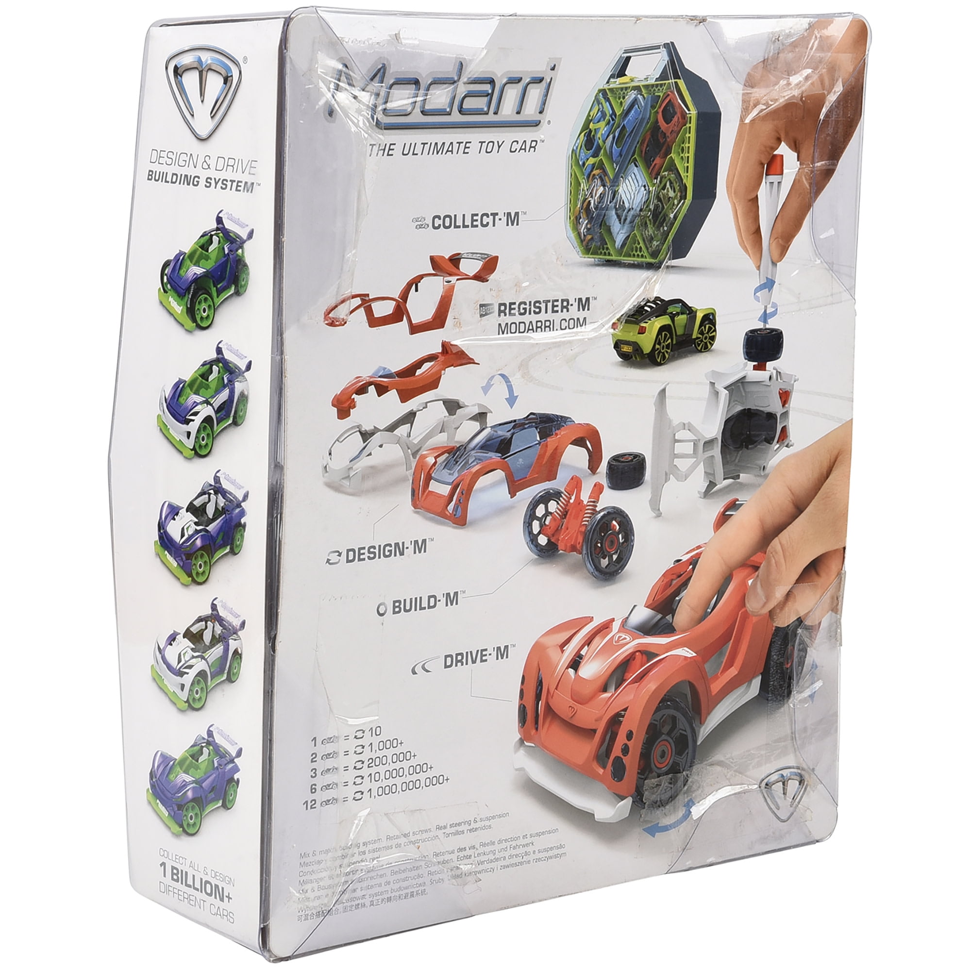 moda スターターセット Modarri: C1 Concept Car - Deluxe Single DIY Design & Build Toy Car