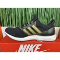 thumbnail image 2 of Adi-das Ultra Boost 4.0 DNA Black Gold White Mens Shoes FY9316 Size 8.5-9.5, 2 of 6