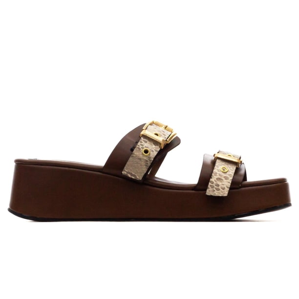 Sandalias para Mujer Mila 7010 chocolate 24.5