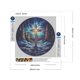 thumbnail image 2 of Pintura de diamante 5D DIY taladro redondo completo vidrieras Cruz Aurora Kit 30x30cm, 2 of 9