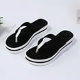 thumbnail image 4 of Sandalias de moda para mujer, zapatillas casuales de suela gruesa para personas de verano perezosas Wmkox8yii hj789, 4 of 5