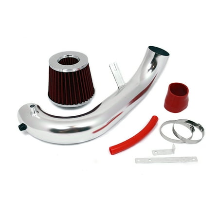 Honda Civic Air Intake Filter - RL Concepts Red Short Ram Air Intake Kit + Filter 01-05 Honda Civic (VP / DX / LX / EX) 1.7 L4