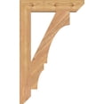 thumbnail image 3 of Ekena Millwork 3 1/2"W x 20"D x 32"H Balboa Slat Smooth Bracket, Western Red Cedar, 3 of 4