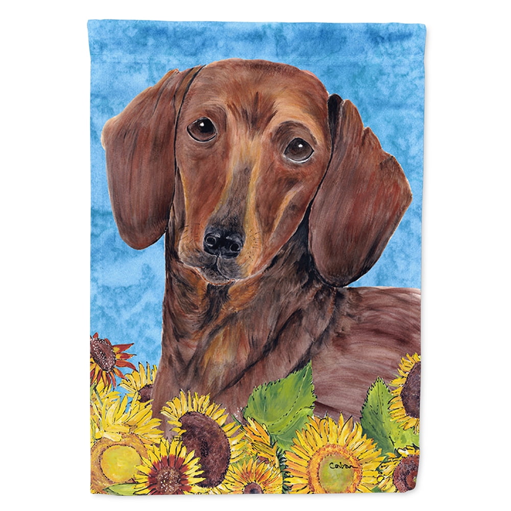 Dachshund Garden Flag - Walmart.com - Walmart.com