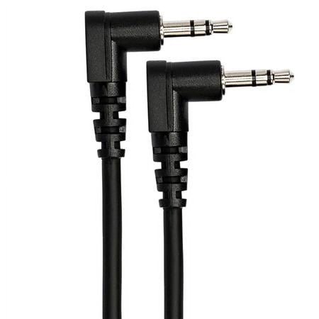 Hosa CMM-105RR 1.5m L型ステレオミニオス-L型ステレオミニオス オーディオケーブル