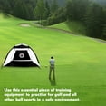 thumbnail image 2 of Red de práctica de golf Redes de golpe Red de golf de campo de prácticas portátil Leyfeng red de golf, 2 of 6