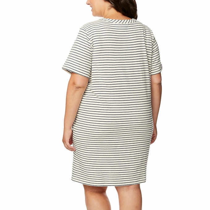 Buffalo Ladies' Striped Dress 1668766 (Black Stripes, Medium) - Walmart.com