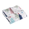 thumbnail image 1 of Edredón de algodón con diseño navideño de pino de Levtex Home - Reversible, 1 of 4