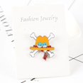 thumbnail image 1 of 5 estilos de ONE PIECE Monkey D. Broche de Luffy Chopper Nami y alfileres esmaltados, regalos de joyería de moda, insignias de solapa de dibujos animados de Anime, 1 of 4