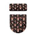 thumbnail image 5 of HELLHERO Reindeer Pattern Toilet Seat Covers & Toilet Covers Set with Adjustable Polyester for Easy Care, Easy to Clean, 5 of 8