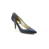 Pre-owned|Michael Michael Kors Womens Leather Pointed Toe Heels Blue Size 7.5 M