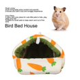 thumbnail image 3 of Soft Comfortable Cozy Bird Bed House forBudgie Parakeet Hamster Mouse, Plush Lining, Stable Design, Suitable for Long Term Use, 3 of 7