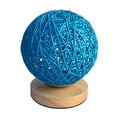thumbnail image 1 of WHAMVOX Dimming Lamp Night Light Rattan Table Lamps Blue Non-flickering Illuminating Bedroom Bedside Lights 1Set, 1 of 8