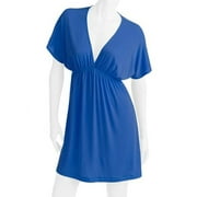 Juniors Plus Knit Dolman Dress