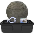 thumbnail image 4 of Aquascape Lightweight Sphere Water Fountain with 45 Basin, Gray, 4 of 4