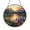 Acrylic 3.5 Inch, variant on Mountain Lake Sunset Ceramic Ornament – Stained Glass Style Nature Art
