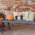 thumbnail image 2 of Fall Lumbar Pillow Covers 12x20 Set of 2,Autumn Pumpkin Pillows Decorative Throw Pillows,Thanksgiving Decorations Navy Blue Pillow Cases,for Outdoor Decor Home Couch Farmhouse, 2 of 6