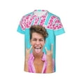 thumbnail image 6 of Ben Azelart Stay Wild Kids T-Shirt 3d Printed Graphic T-Shirts Boys And Girls Short Sleeve Shirts For Youth Kids X-Small, 6 of 7