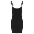 thumbnail image 5 of Babysbule Dresses for Women Clearance Womens Summer Strappy Bodycon Dress Evening Party Club Short Mini Dress, 5 of 8