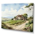 thumbnail image 2 of Designart "Beautiful Vineyard Panorama" Vineyard Wall Decor, 2 of 7