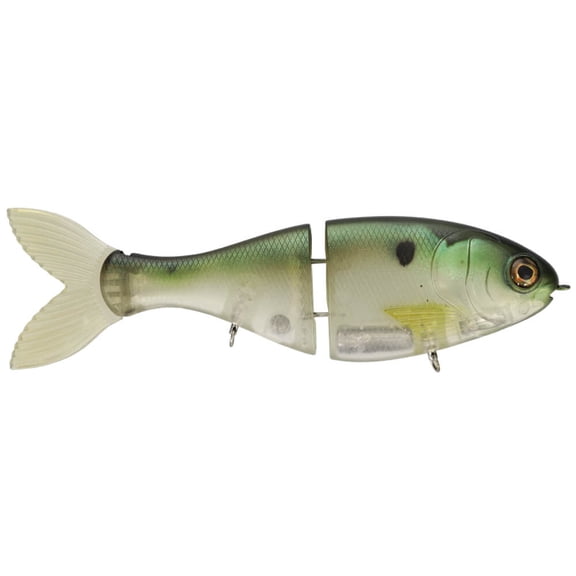 BUCCA BRAND TRICK SHAD - 4" (1/2OZ) - GREEN GIZZARD
