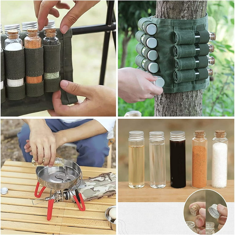 Dtydtpe Pepper Shakers Moisture Proof Pepper Shaker To Go Camping Picnic  Outdoors Kitchen Lunch Boxes Travel Bag Reusable Refrigerator Fruit