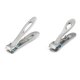 thumbnail image 1 of Cortaúñas de acero inoxidable, 2 uds., cortaúñas para uñas de los pies con antideslizante TFixol  Cortauñas, 1 of 7