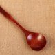 thumbnail image 5 of 2 cucharas de madera para sopa, cucharas soperas premium para condimentos, vajilla para uso doméstico y hotelero (rojo oscuro), 5 of 5
