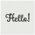 thumbnail image 1 of Hello Cursive DIY Cookie Wall Craft Stencil - 7.0 Inch, 1 of 5