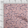thumbnail image 2 of oneOone Cotton Poplin Medium Pink Fabric Florals Sewing Craft Projects Fabric Prints By Yard 56 Inch Wide, 2 of 4