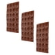 thumbnail image 1 of Molde para hornear NikouMX Molde de silicona 3 piezas media esfera 24 orificios, 1 of 8