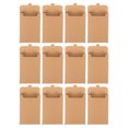 thumbnail image 1 of OUNONA 12Pcs Kraft Paper Card Boxes Durable Khaki Storage Cases for Postcards Greeting Cards Envelopes, 1 of 8