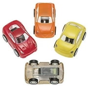 Prextex Easter Eggs Filled with Mini Pull Back Vehicles, Filled Easter Eggs Set with Mini Cars Inside, Prefilled Easter Eggs, Egg Toys, Eggs with Toys - 12 Pack, Egg Hunt or Kids Easter Party