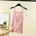 thumbnail image 2 of Kaemgyyd Pajama Tops for Women Plus Size Soft Loose Scoop Neck Sleepwear Casual Solid Color Sleeveless Spaghetti Strap Flowy Shirt, 2 of 7