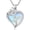 Style 2-Chrysanthemum, variant on SISGEM 925 Sterling Silver Birth Flower Necklace for Women, Moonstone Sunflower/Tulip/Rose Necklace, Flower Pendant Necklace for Mother's Day Birthday Anniversary, with 18+2inch Chain