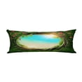 thumbnail image 1 of EREHome Enchanted dark forest at spring Pillow Cover Body Pillowcase Pillow Protector 20x60 Inch, 1 of 1