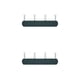 thumbnail image 3 of Toldos retráctiles Inteprter protector de riel para toldo negro 2 metros, 3 of 6