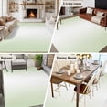 thumbnail image 5 of Rectangle Rug 8x10Ft Light Green White Ombre Minimalist Soft Indoor Throw Rugs Carpets for Living Dining Bedroom Kids Room Non-Slip Playroom Crawl Rug Floor Mats Modern Ombre Art, 5 of 9