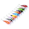 thumbnail image 3 of Windfall 5.7cm 4.4g 3D Artificial Fishing Lifelike Hard Lure Minnow Wobbler Swim Bait, 3 of 7