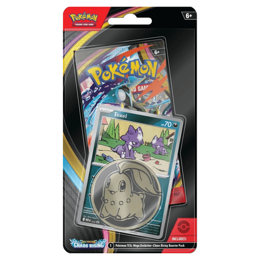 Pokemon ME4 Mega Evolution Chaos Rising Checklane Blister | Toxel